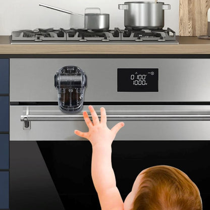 Bloque - Porte Four - KidsSafetyOvenLock™ - Noir - Mini havre BB