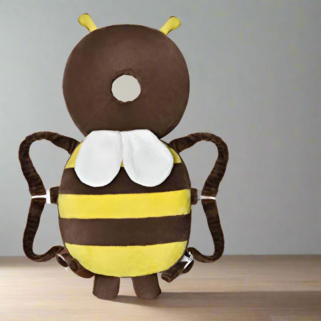 Coussin Bébé - BabyHeadBackProtector™ - Marron - Mini havre BB